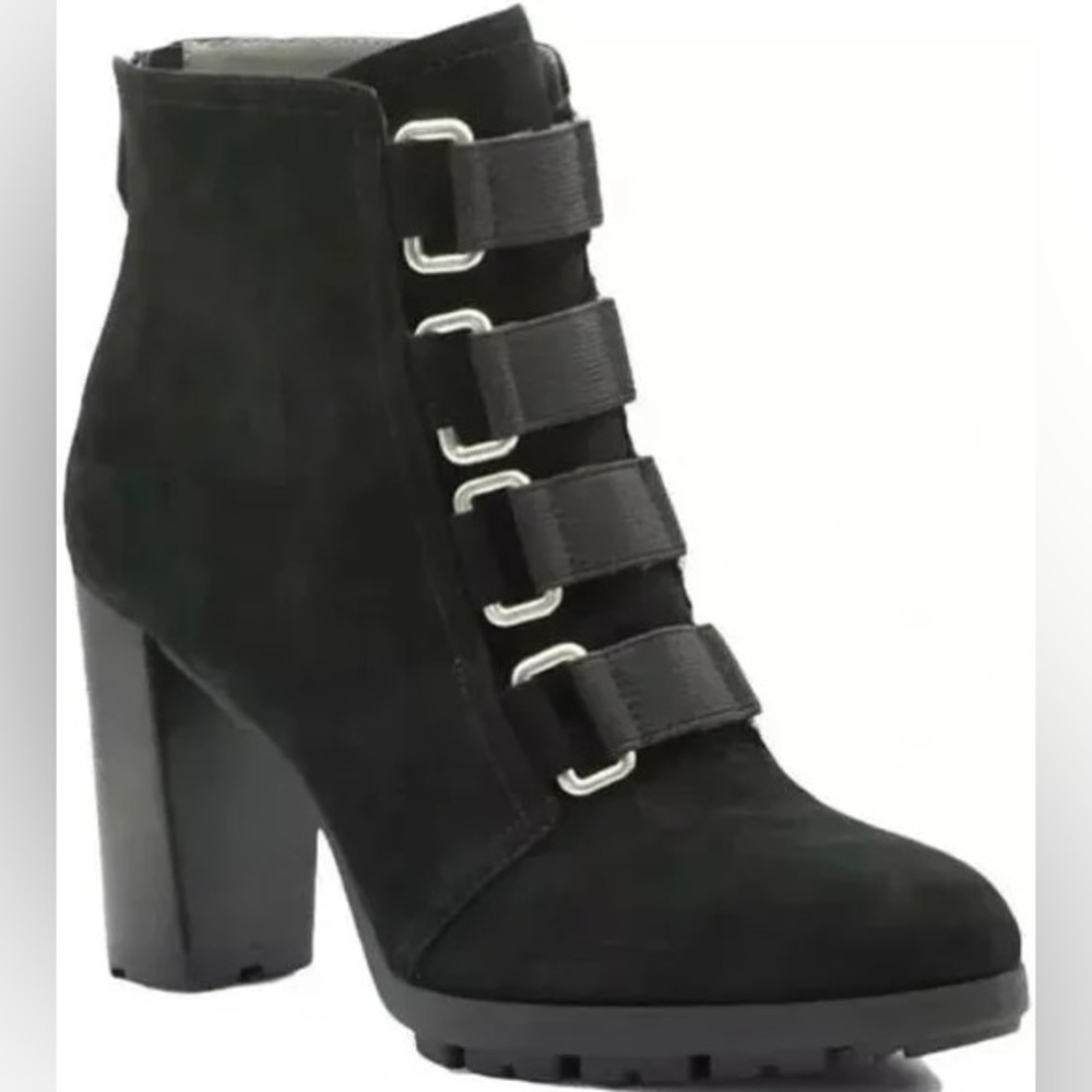 Adrienne Vittadini Black Heeled Boots